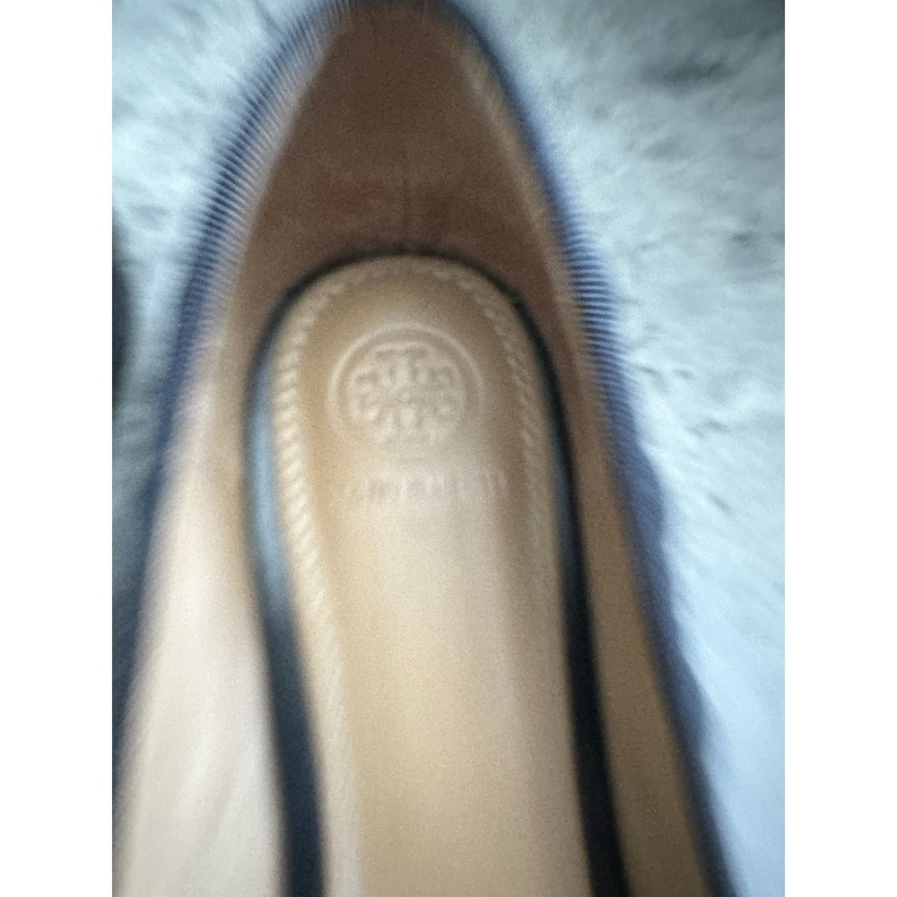 Tory Burch Marion Quilted Leather Ballet Flat, Perfect Black Size 9 $275 - Picture 8 of 12